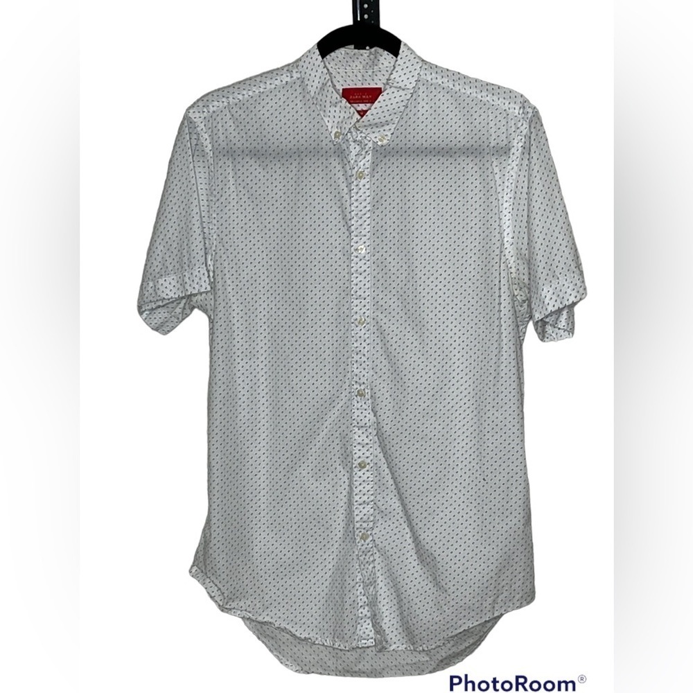 Zara Man Button Down Shirt Sz Med